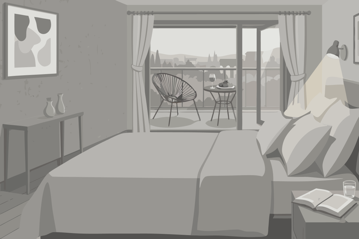 Apartamento Premium com Vista Piscina